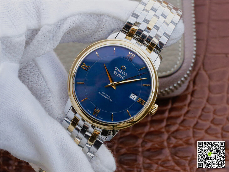 Best Replica Replica Omega De Ville 424.20.37.20.03.001 1:1 Best Edition TW Factory Yellow Gold - Colareps