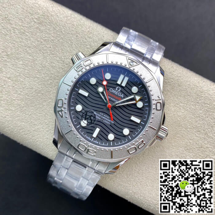 Best Replica Replica Omega Seamaster Diver 300M 210.30.42.20.01.002 1:1 Best Edition VS Factory Black Dial - Colareps
