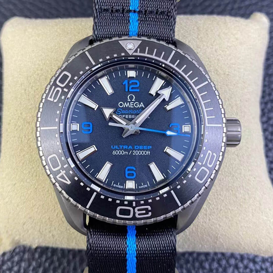 Best Replica Replica Omega Seamaster 215.92.46.21.01.001 1:1 Best Edition VS Factory Black Dial - Colareps