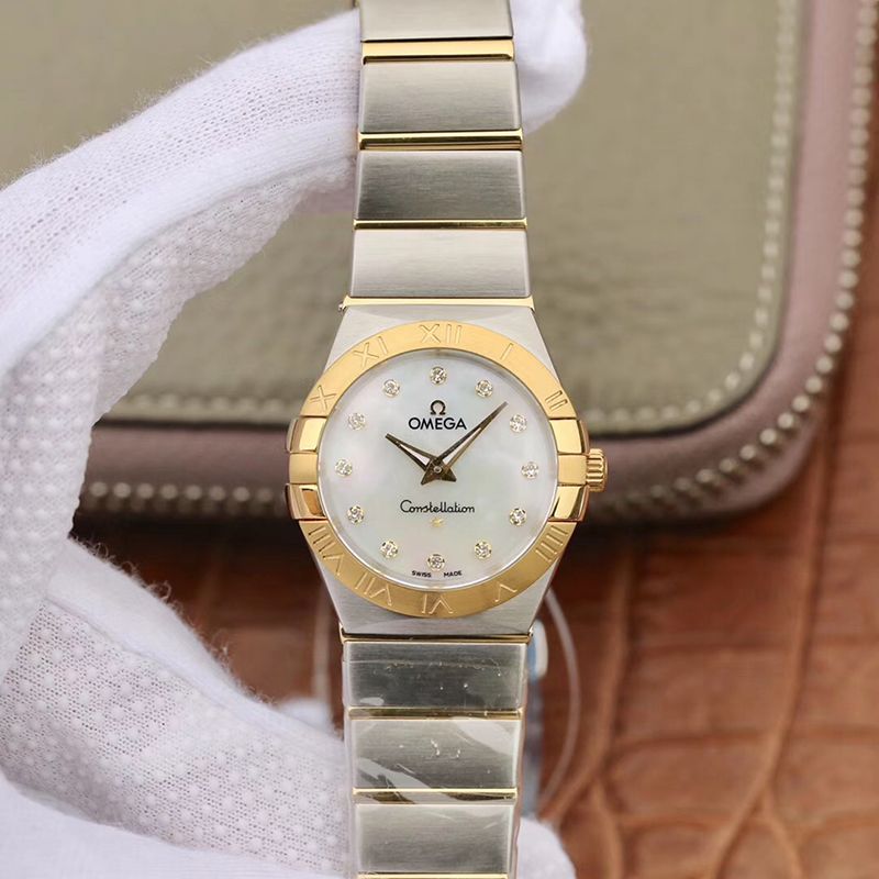 Best Replica Replica Omega Constellation 27mm Quartz Ladies 1371.71.00 TW Factory 1:1 Best Edition Swiss Eta Quartz 1376 - Colareps