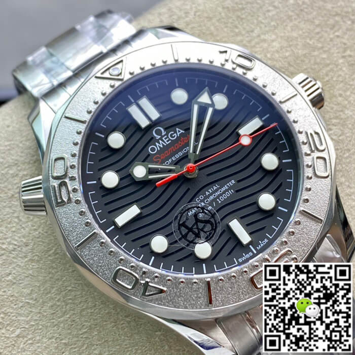 Best Replica Replica Omega Seamaster Diver 300M 210.30.42.20.01.002 1:1 Best Edition VS Factory Black Dial - Colareps