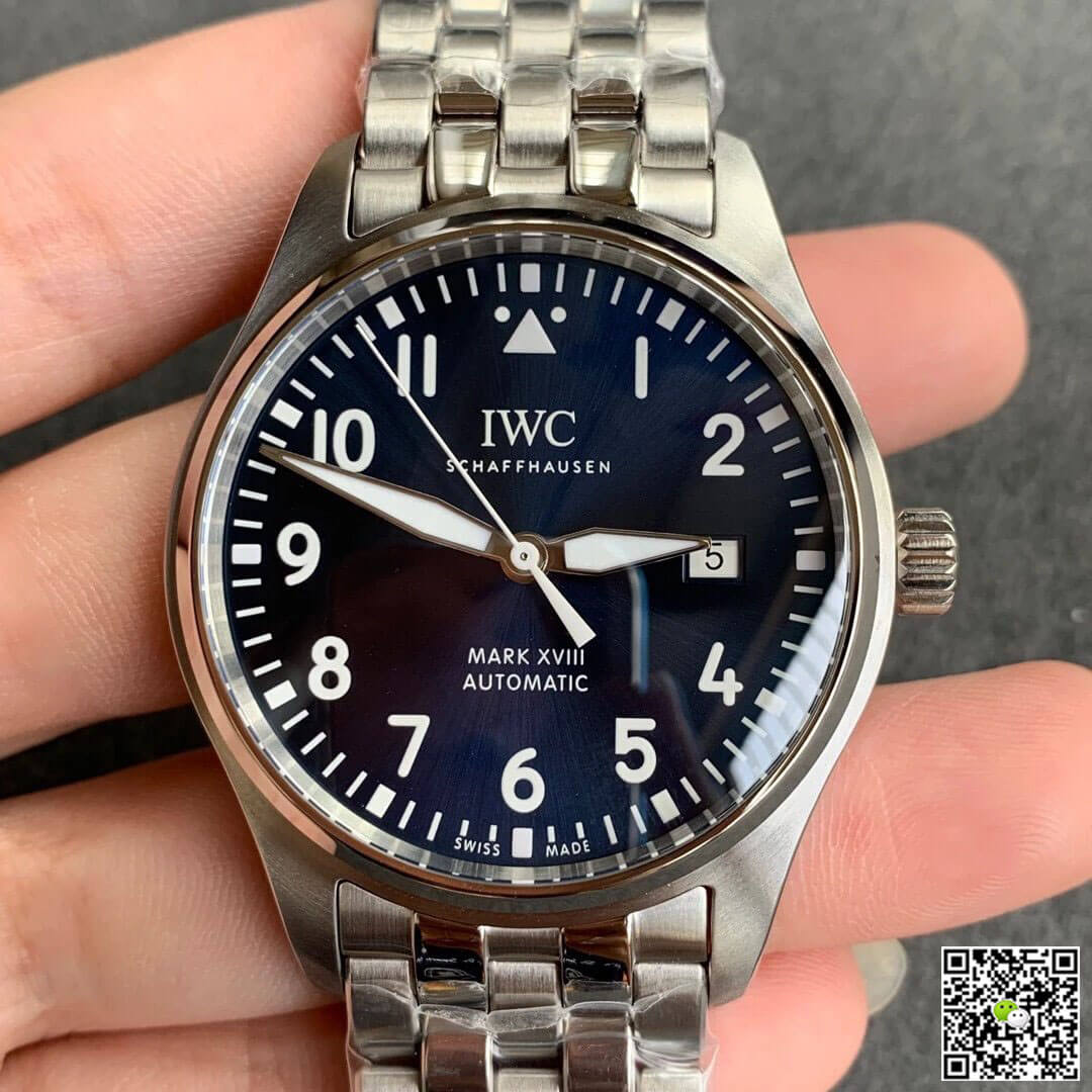 Best Replica Replica IWC Pilot IW327014 1:1 Best Edition V7 Factory Blue Dial - Colareps