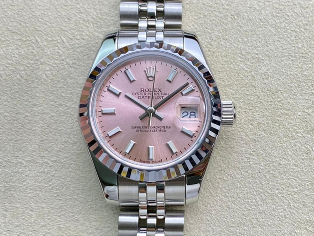 Best Replica Replica Rolex Datejust M279174-0001 28MM 1:1 Best Edition BP Factory Pink Dial - Colareps