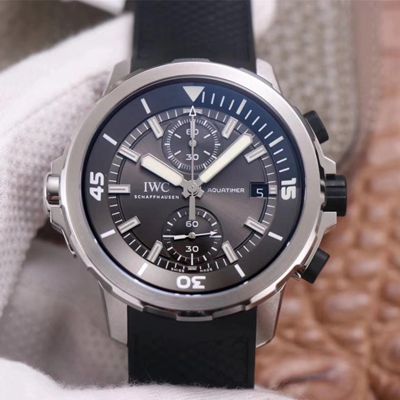 Best Replica Replica IWC Aquatimer IW379506 1:1 Best Edition V6 Factory Gray Dial Swiss ETA7750 - Colareps
