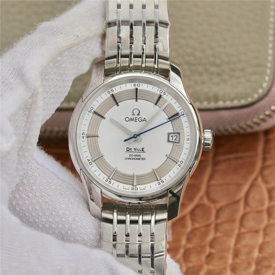 Best Replica Replica Omega De Ville 431.30.41.21.02.001 1:1 Best Edition VS Factory Silver Dial - Colareps