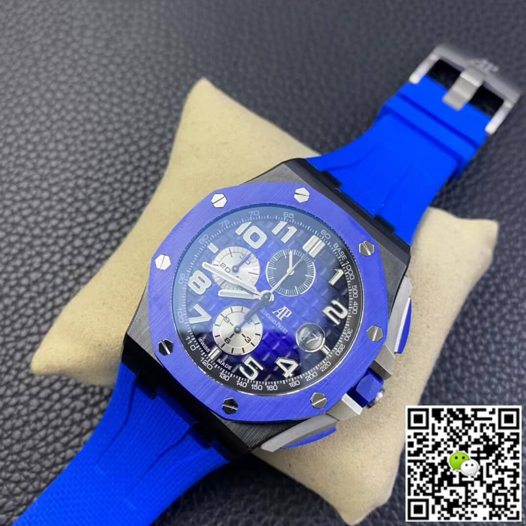 Best Replica Replica Audemars Piguet Royal Oak Offshore 26405CE.OO.A030CA.01 1:1 Best Edition RS Factory Blue Dial - Colareps