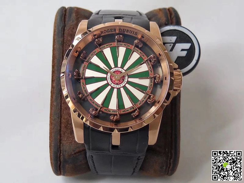 Best Replica Replica Roger Dubuis Excalibur RDDBEX0398 1:1 Best Edition ZF Factory Rose Gold Swiss ETA8215 - Colareps