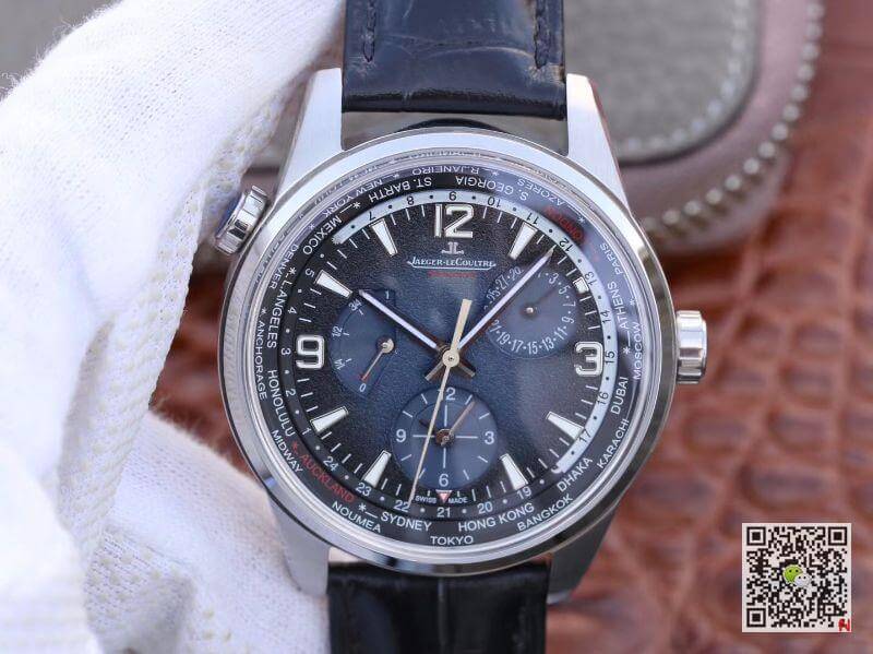 Best Replica Replica Jaeger-LeCoultre Master Geographic 904847J TWA Factory 1:1 Best Edition Swiss ETA936 - Colareps