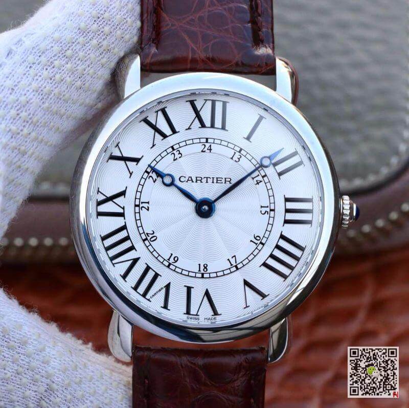 Best Replica Replica Cartier RONDE LOUIS TW Factory 1:1 Best Edition Swiss ETA9916 - Colareps