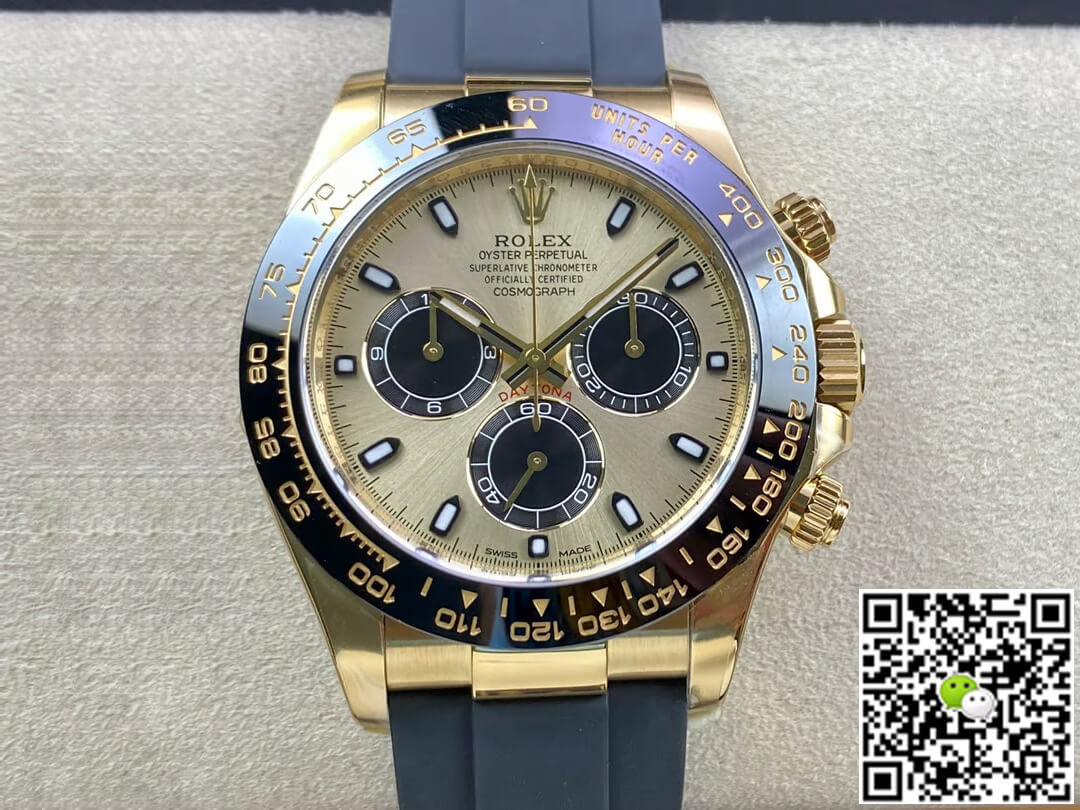 Best Replica Replica Rolex Cosmograph Daytona M116518LN-0048 1:1 Best Edition Clean Factory Champagne Dial - Colareps