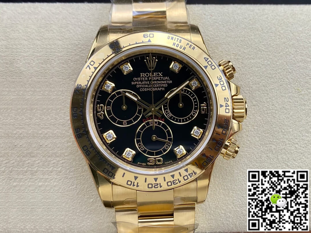 Best Replica Replica Rolex Cosmograph Daytona M116508-0008 1:1 Best Edition Clean Factory Yellow Gold - Colareps