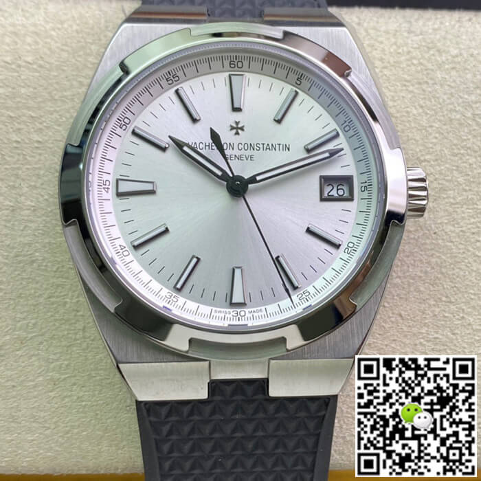 Best Replica Replica Vacheron Constantin Overseas 4500V 1:1 Best Edition 8F Factory Black Strap - Colareps
