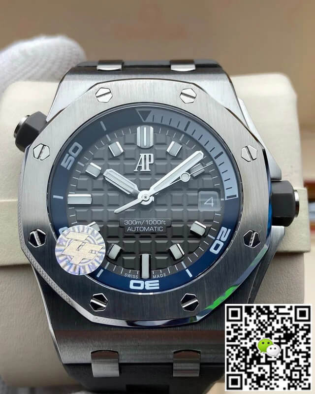 Best Replica Replica Audemars Piguet Royal Oak Offshore 15720ST.OO.A009CA.01 1:1 Best Edition ZF Factory Gray Dial - Colareps
