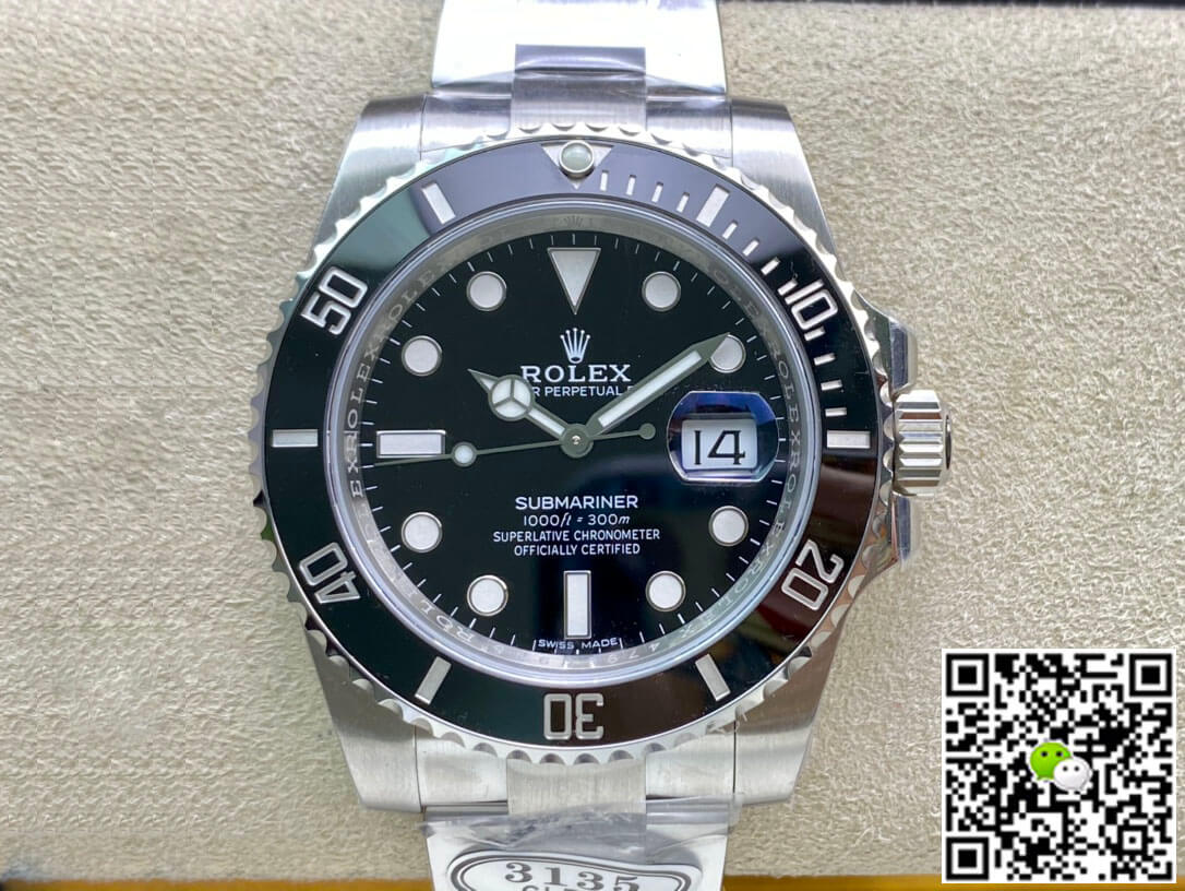 Best Replica Rolex Submariner Replica 116610LN-97200 1:1 Best Edition Clean Factory V4 Black Bezel - Colareps