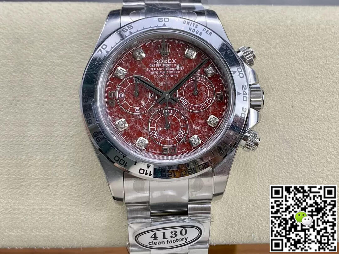 Best Replica Replica Rolex Cosmograph Daytona 116589 1:1 Best Edition Clean Factory Pomegranate Dial - Colareps