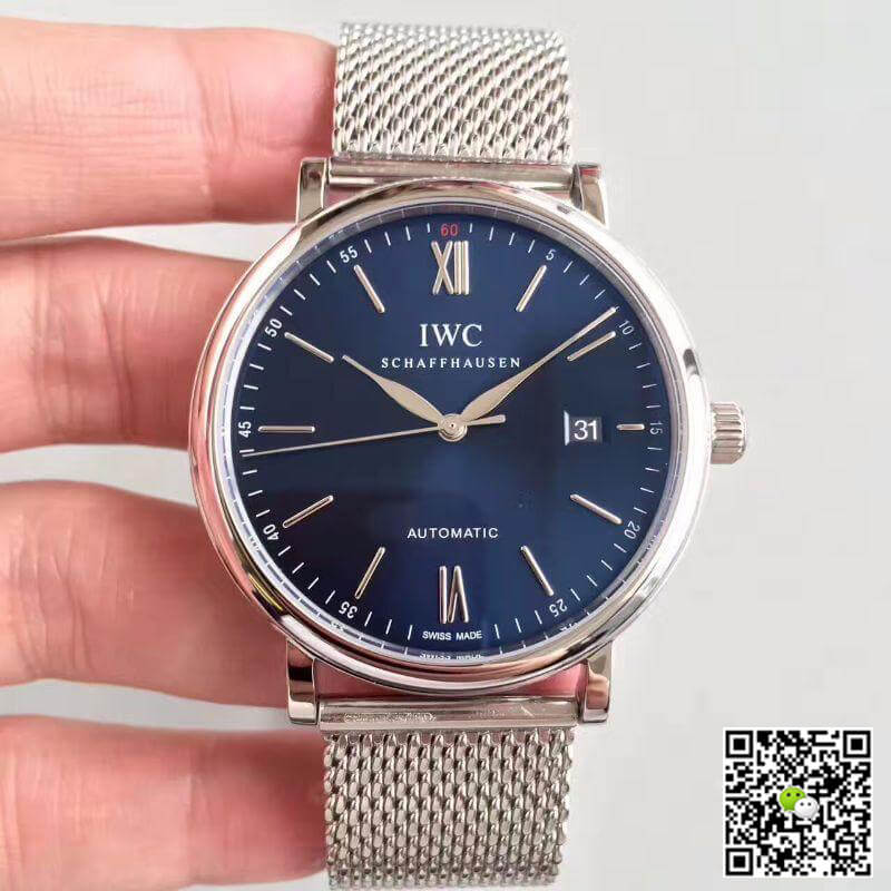 Best Replica Replica IWC Portofino IW356512 MKS Factory 1:1 Best Edition Swiss ETA2892 Blue Sunburst Dial - Colareps