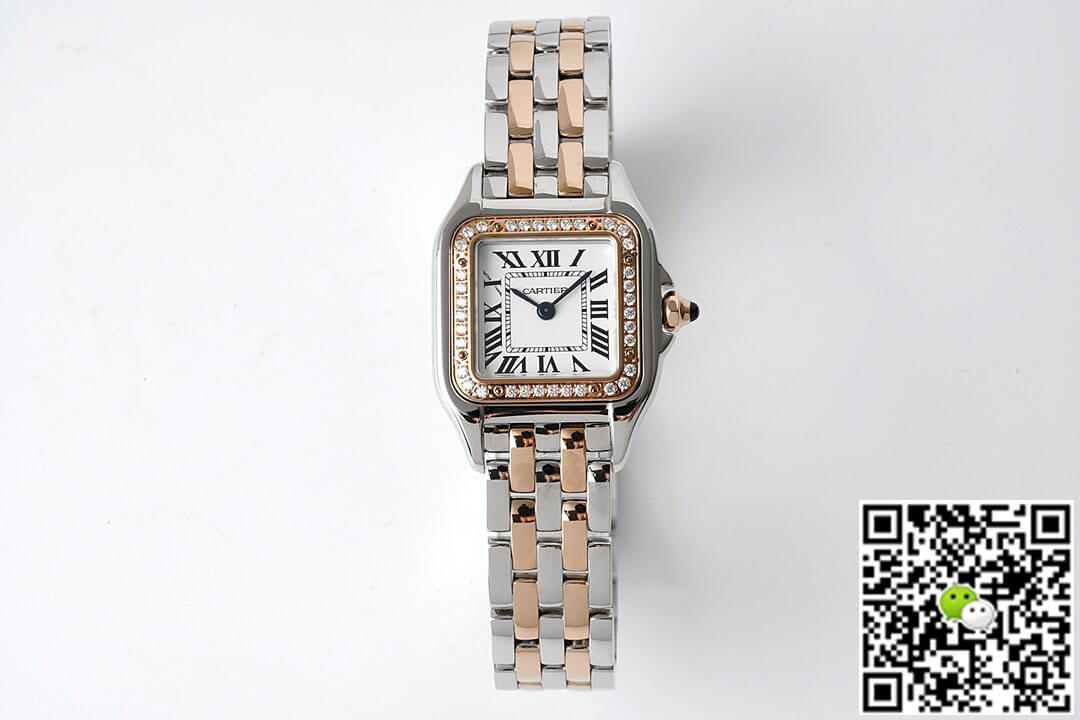 Best Replica Replica Panthere De Cartier W3PN0006 22MM 1:1 Best Edition BV Factory Diamond Bezel - Colareps