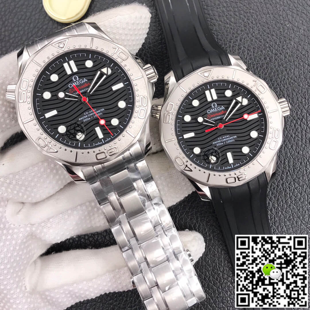 Best Replica Replica Omega Seamaster Diver 300M 210.32.42.20.01.002 1:1 Best Edition VS Factory Black Dial - Colareps