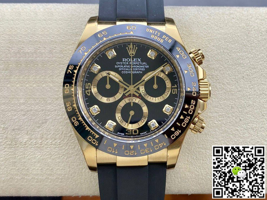 Best Replica Replica Rolex Cosmograph Daytona M116518ln-0078 1:1 Best Edition Clean Factory Black Dial - Colareps