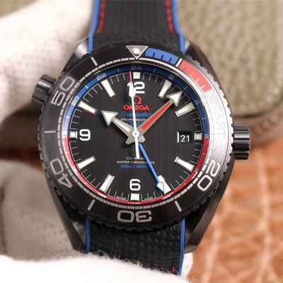 Best Replica Replica Omega Seamaster 215.92.46.22.01.004 1:1 Best Edition VS Factory Black Dial Swiss ETA8906 - Colareps