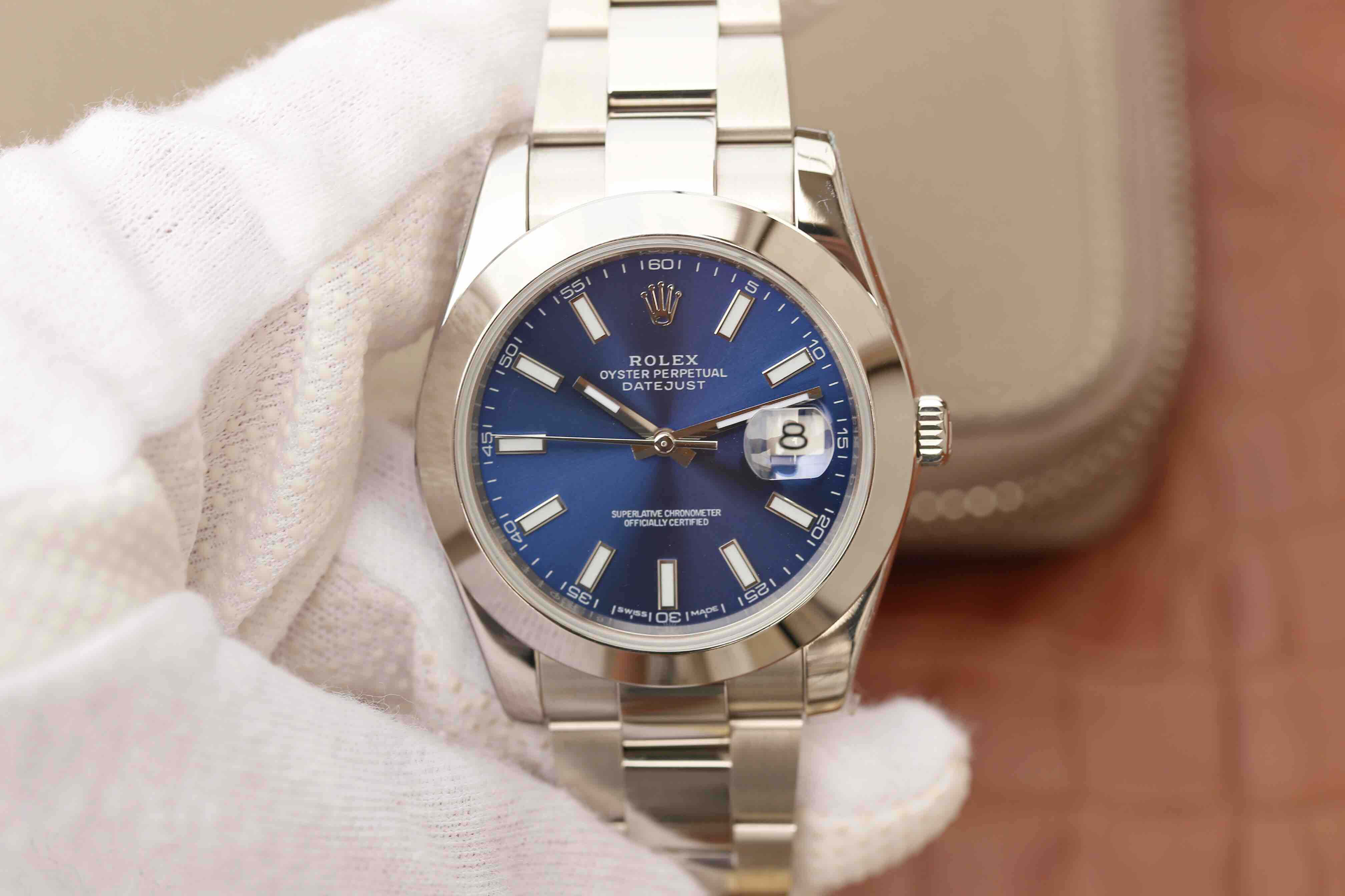 Best Replica Replica Rolex Datejust M126300-0001 1:1 Best Edition EW Factory Blue Dial - Colareps