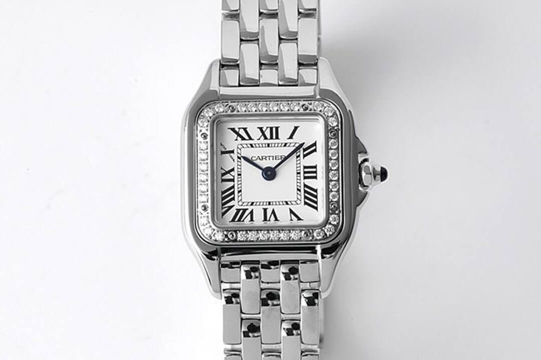 Best Replica Replica Panthere De Cartier W4PN0007 22MM 1:1 Best Edition BV Factory Diamond Bezel - Colareps
