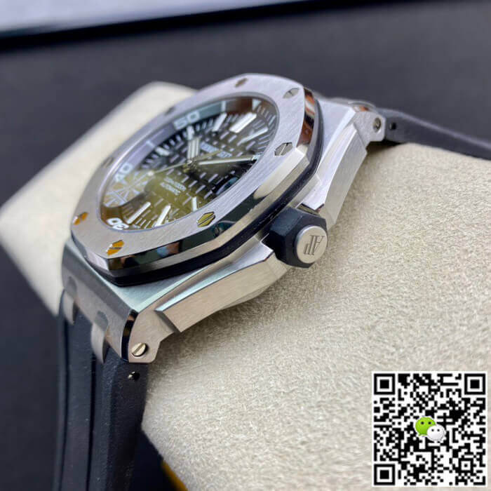 Best Replica Replica Audemars Piguet Royal Oak Offshore 15703 1:1 Best Edition JF Factory V10 Black Dial - Colareps
