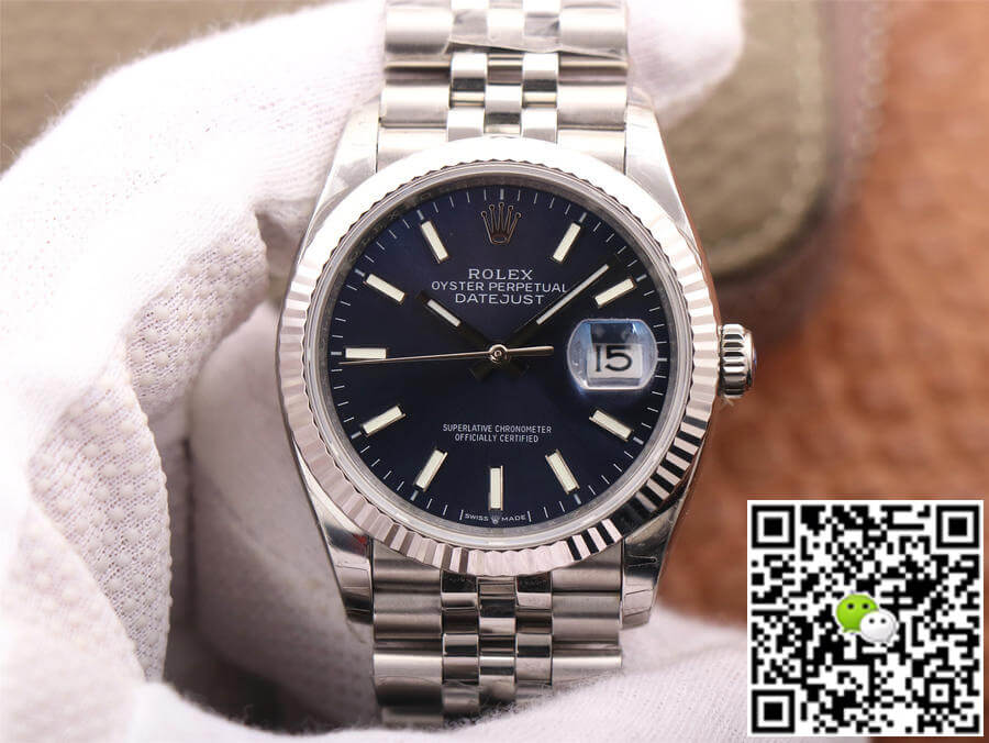 Best Replica Replica Rolex Datejust M126234-0017 1:1 Best Edition EW Factory Blue Dial - Colareps