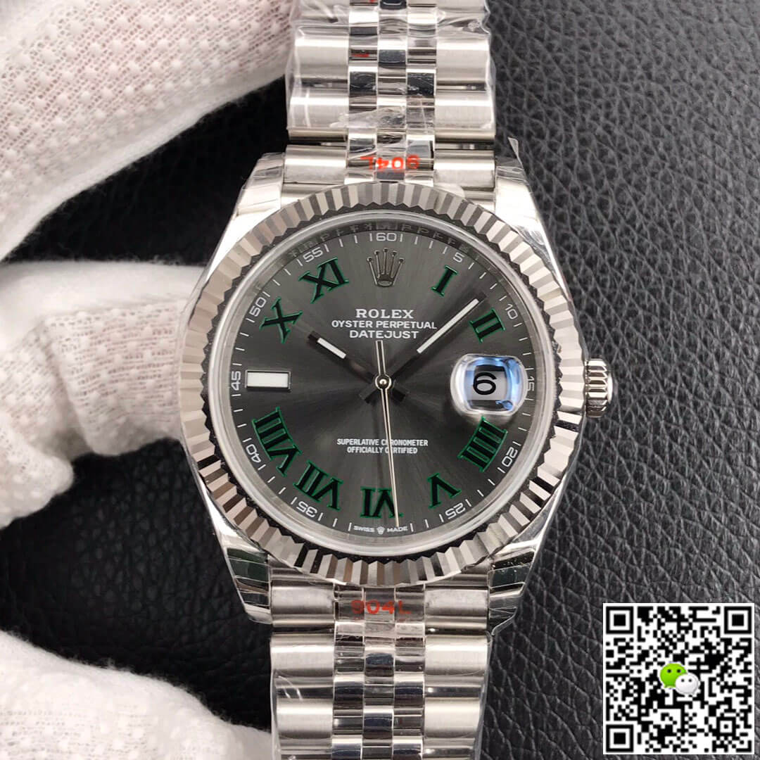 Best Replica Replica Rolex Datejust M126334-0022 1:1 Best Edition EW Factory Dark Grey Gial - Colareps