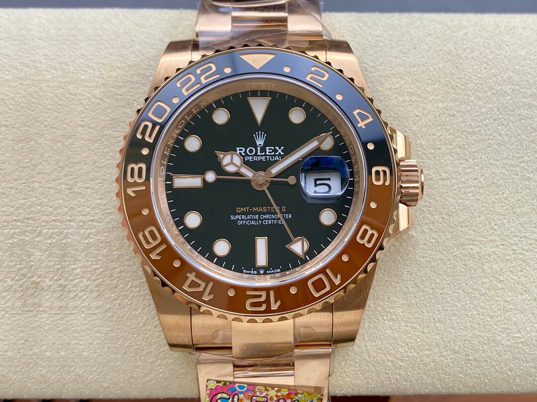 Best Replica Replica Rolex GMT Master II M126715CHNR-0001 1:1 Best Edition Clean Factory Black Dial - Colareps