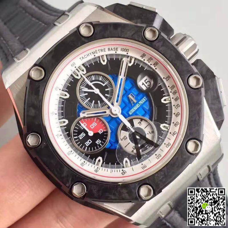 Best Replica Replica Audemars Piguet Royal Oak Offshore 26290PO.OO.A001VE.01 JF Factory 1:1 Best Edition Swiss ETA3126 Blue Dial - Colareps