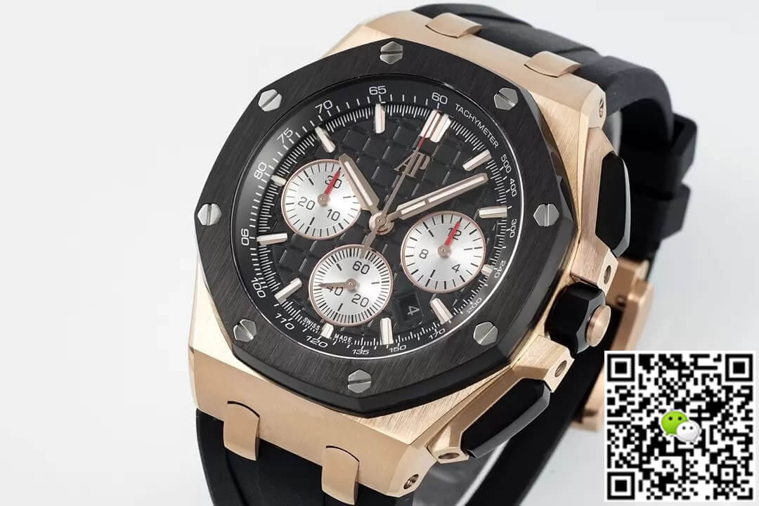 Best Replica Replica Audemars Piguet Royal Oak Offshore 26420RO.OO.A002CA.01 1:1 Best Edition APF Factory Rose Gold - Colareps