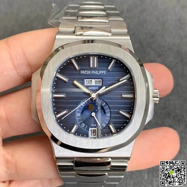 Best Replica Replica Patek Philippe Nautilus 5726/1A-014 1:1 Best Edition GR Factory Blue Dial - Colareps
