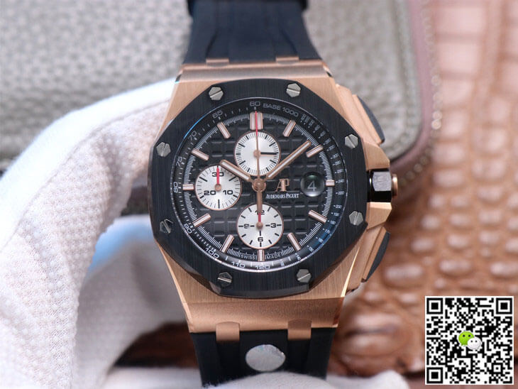 Best Replica Replica Audemars Piguet Royal Oak Offshore 26401RO.OO.A002CA.01 1:1 Best Edition JF Factory Black Dial - Colareps