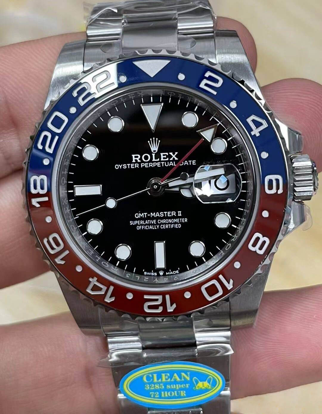 Best Replica Replica Rolex GMT Master II M126710BLRO-0002 1:1 Best Edition Clean Factory V2 Black Dial - Colareps
