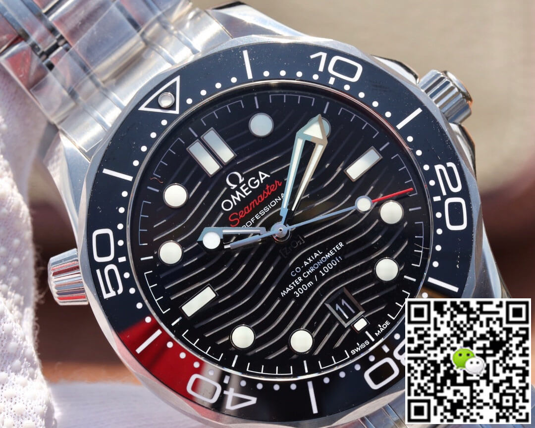 Best Replica Replica Omega Seamaster Diver 300M 210.30.42.20.01.001 1:1 Best Edition VS Factory Black Dial - Colareps