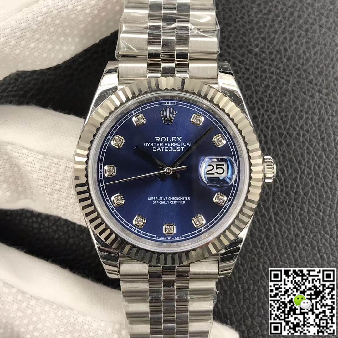 Best Replica Replica Rolex Datejust M126234-0037 1:1 Best Edition EW Factory Blue Dial - Colareps