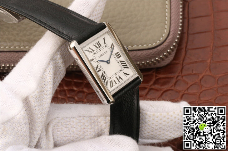 Best Replica Cartier Replica Tank WSTA0028 1:1 Best Edition K11 Factory White Dial - Colareps