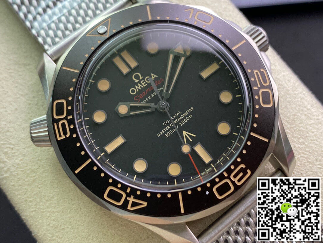 Best Replica Replica Omega Seamaster Diver 300M 007 Edition 210.90.42.20.01.001 1:1 Best Edition OR Factory Black Dial - Colareps