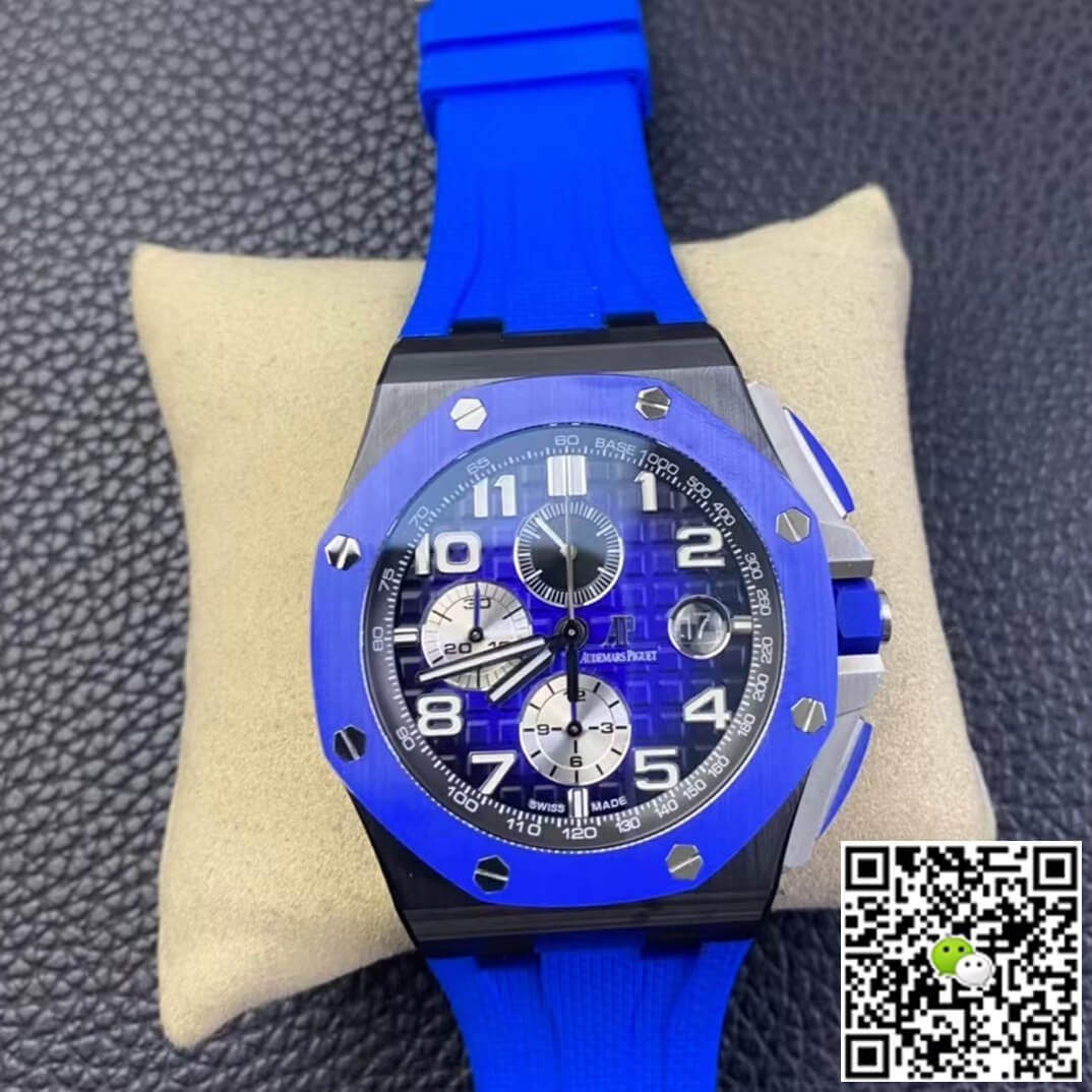 Best Replica Replica Audemars Piguet Royal Oak Offshore 26405CE.OO.A030CA.01 1:1 Best Edition RS Factory Blue Dial - Colareps