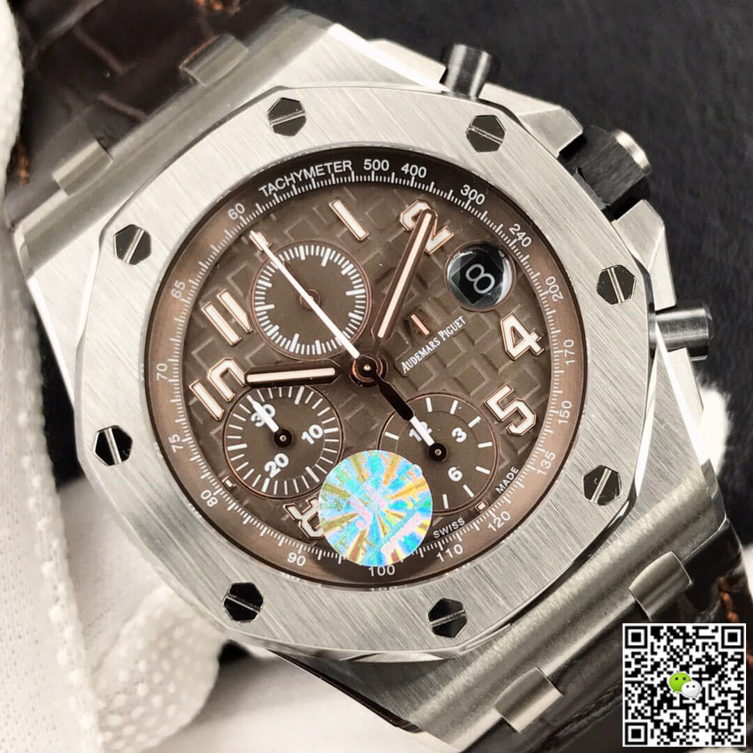 Best Replica Replica Audemars Piguet Royal Oak Offshore 26470ST.OO.A820CR.01 1:1 Best Edition JF Factory Brown Dial - Colareps