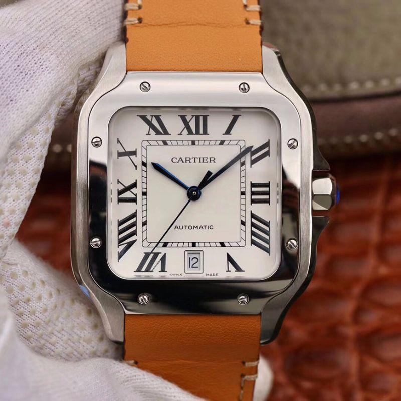 Best Replica Cartier Watch Rep De Santos WSSA0009 KOR Edition Swiss ETA9015 - Colareps