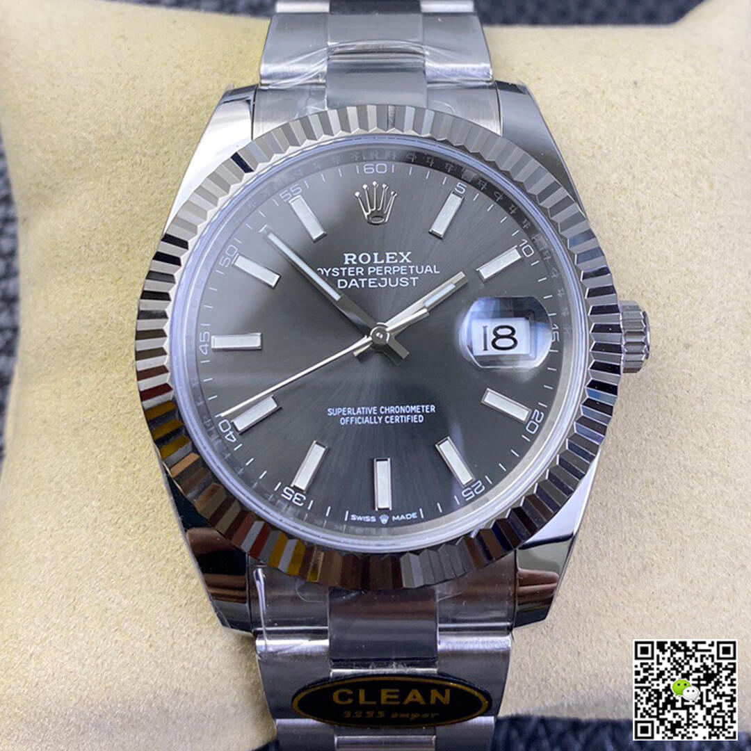 Best Replica Replica Rolex Datejust M126334-0013 1:1 Best Edition Clean Factory Grey Dial - Colareps