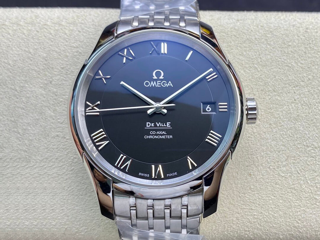 Best Replica Replica Omega De Ville 431.10.41.21.01.001 1:1 Best Edition VS Factory Black Dial - Colareps