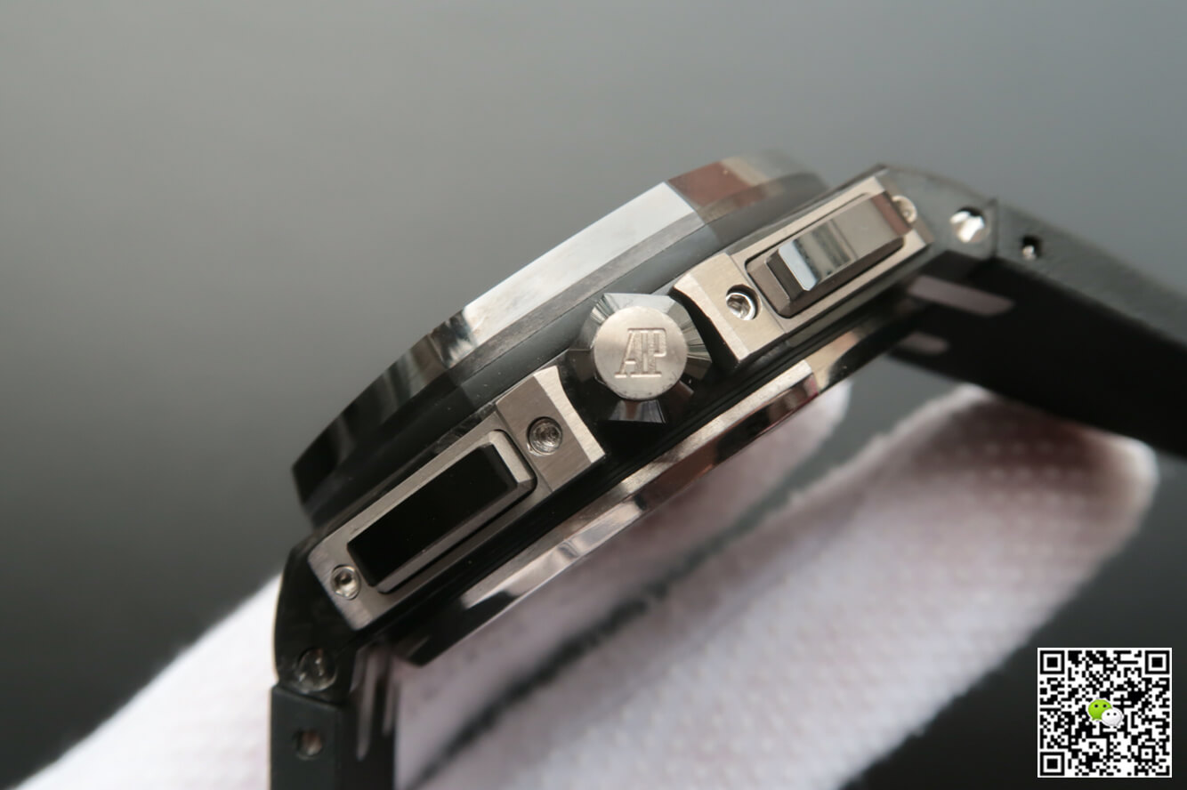 Best Replica Replica Audemars Piguet Royal Oak Offshore 26400AU.OO.A002CA.01 1:1 Best Edition JF Factory Black Dial - Colareps