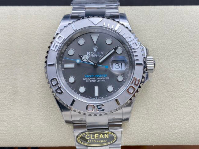 Best Replica Replica Rolex Yacht Master M126622-0001 1:1 Best Edition Clean Factory Grey Dial - Colareps
