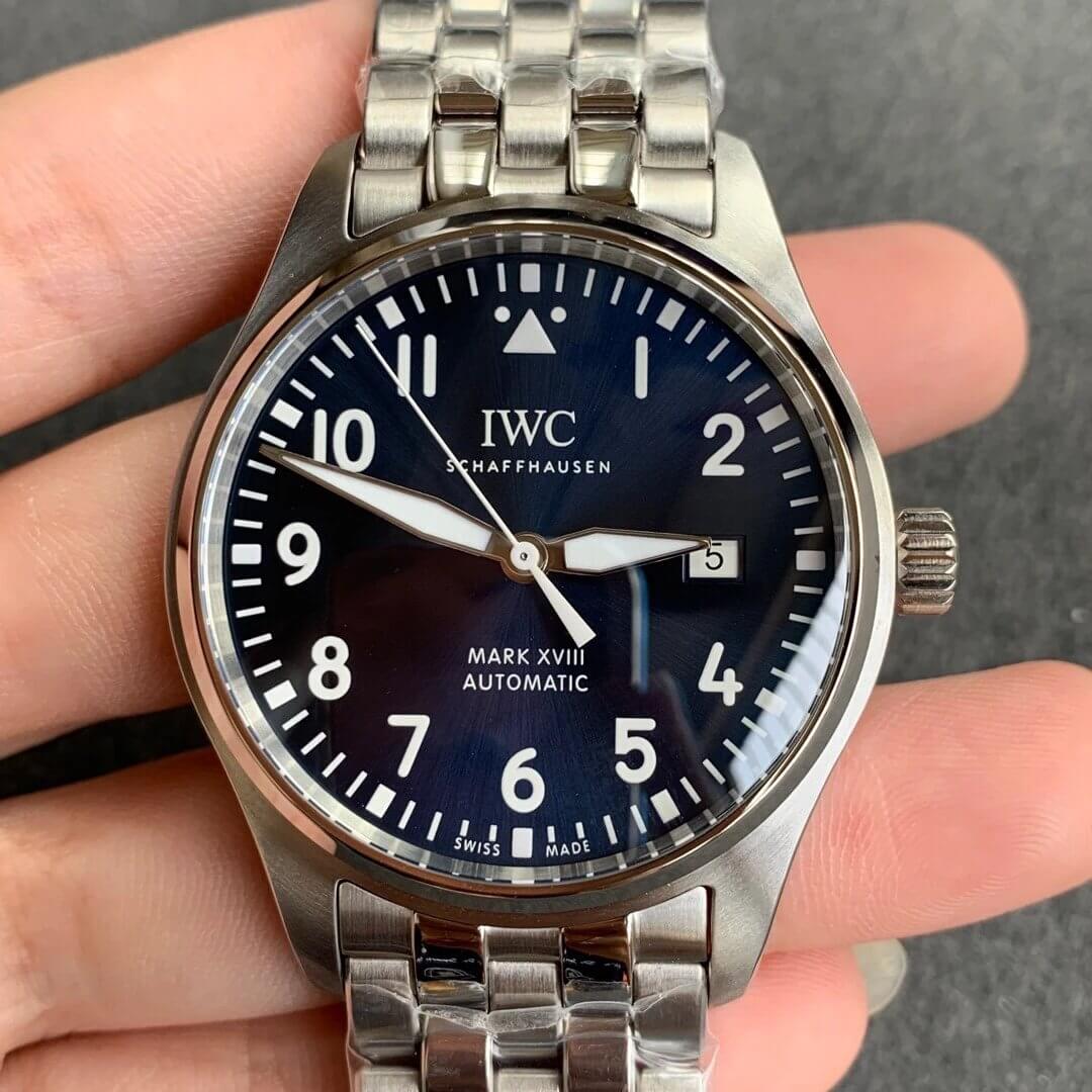 Best Replica Replica IWC Pilot IW327014 1:1 Best Edition V7 Factory Blue Dial - Colareps