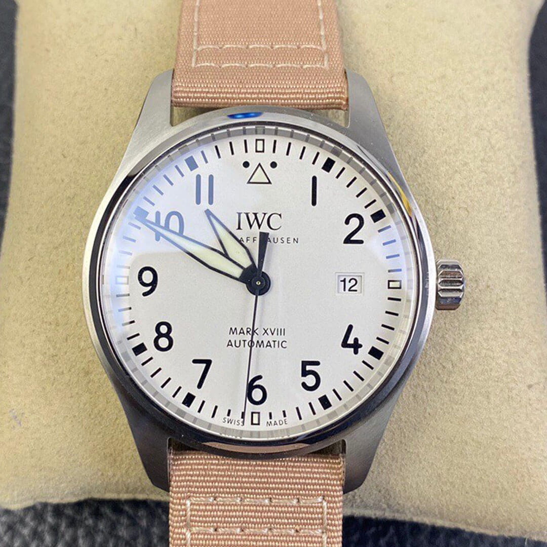 Best Replica Replica IWC Pilot IW327002 1:1 Best Edition V7 Factory White Dial - Colareps