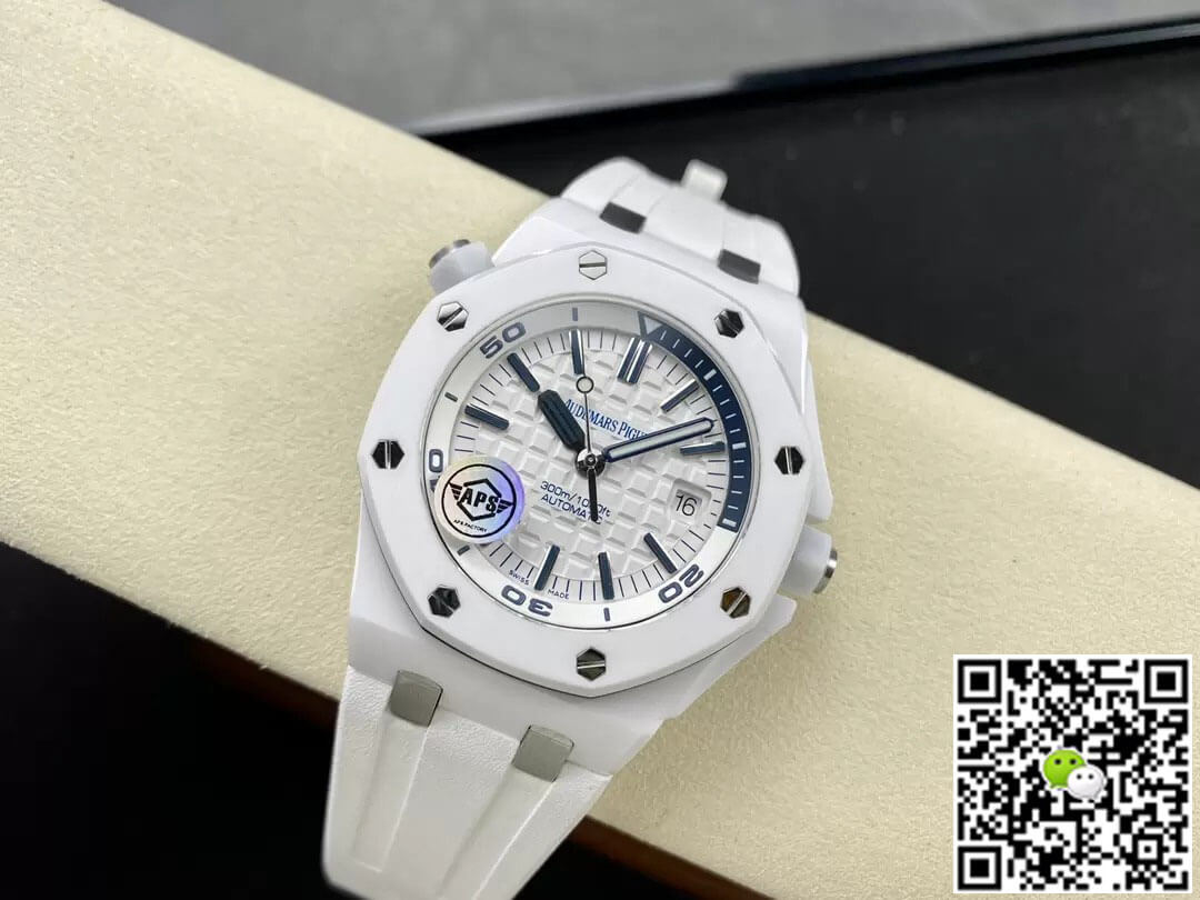 Best Replica Replica Audemars Piguet Royal Oak Offshore 15707CB.OO.A010CA.01 1:1 Best Edition APS Factory White Dial - Colareps