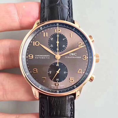 Best Replica IWC Replica Portuguese Chronograph IW371482 ZF Factory 1:1 Best Edition Swiss ETA79350 - Colareps